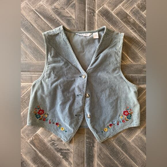 Vintage Y2K Cherokee Embroidered Vest | Size M - Picture 1 of 9